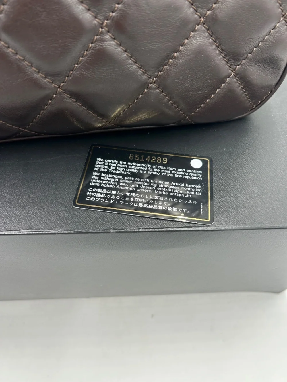 Chanel Cargo Pocket Quilted Shoulder Bag.